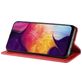Mobigear Sensation Samsung Galaxy A50 Hülle Klapphülle Geldbörse - Rot