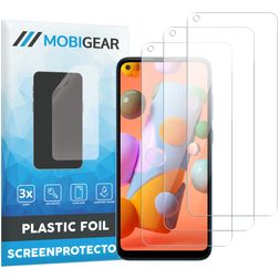 Mobigear Samsung Galaxy A11 Displayschutz Schutzfolie - Hüllenfreundlich (3er Pack)