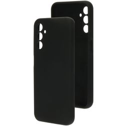 Mobiparts Samsung Galaxy A14 Silikon Hülle Backcover - Schwarz