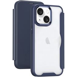 Mobigear Smart Fit iPhone 15 Plus Hülle Hardcase Klapphülle - Lila