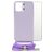 Mobilize Lanyard Gelly iPhone 13 Pro Max TPU (flexibel) Handykette - Pastel Purple