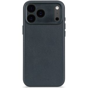 Decoded iPhone 17 Pro Max Hülle Echtes Leder Backcover Stoßfest - Navy Shadow