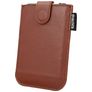 Valenta Card Pocket Slide Echtleder Kartenetui - 5 Karten - Braun