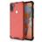 Mobigear Honeycomb Samsung Galaxy A11 Hardcase Backcover Shockproof - Rot