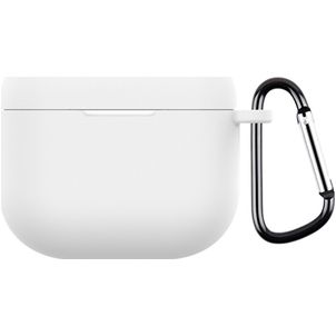 Mobigear Colors Apple AirPods 4 Hülle Flexibles Silikon - Weiß