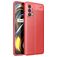 Mobigear Luxury Realme GT Hülle Flexibles TPU Backcover - Rot