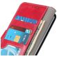 Mobigear Basic POCO M5 Hülle Klapphülle Geldbörse - Rot