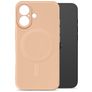 My Style Protective Flex iPhone 16 MagSafe Hülle Flexibles TPU Backcover - Soft Pink