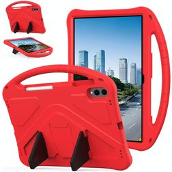 Mobigear AeroArmor Samsung Galaxy Tab S11 Ultra Hülle EVA Schaum Backcover + Stifthalter + Ständer - Rot