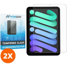 Mobigear iPad Mini 6 (2021) Panzerglas Gehärtetes Glas Displayschutz - Hüllenfreundlich (2er Pack)