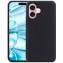 Mobigear Basics iPhone 16 Hülle Flexibles TPU Backcover - Schwarz
