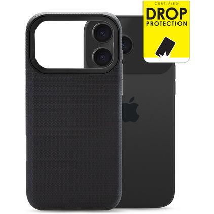 My Style Tough iPhone 17 Pro Hülle Hardcase Backcover Stoßfest - Schwarz