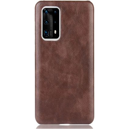 Mobigear Excellent Huawei P40 Pro Plus Hülle Hardcase Backcover - Braun