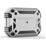 Mobigear Armor Apple AirPods Pro 1 Stoßfeste Hardcase Hülle - Silber