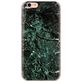 Mobigear Marble Soft Case Cover for Apple iPhone Dark Green 6 / 6s