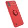 Mobigear Armor Ring Samsung Galaxy A01 Hülle Flexibles TPU Backcover Stoßfest mit Ringhalter - Rot