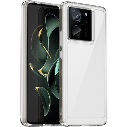Mobigear Crystal Durchsichtig Xiaomi 13T Pro Hülle Hardcase Backcover - Transparent