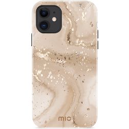 MIO iPhone XR MagSafe Hülle Hardcase Backcover - Gold Marble