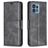 Mobigear Excellent Motorola Edge 40 Pro Klapphülle Portemonnaie - Schwarz