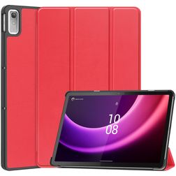 Mobigear Tri-Fold Lenovo Tab P11 Gen 2 Hülle Klapphülle - Rot