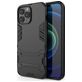 Mobigear Armor Stand iPhone 13 Pro Max Hülle Hardcase Backcover Stoßfest mit Ständer - Schwarz