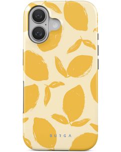 Burga Tough iPhone 16 MagSafe Hülle Hardcase Backcover Stoßfest - Lemon Tart