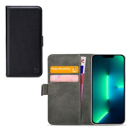 Mobilize Classic Gelly Wallet iPhone 13 Pro Max Hülle Klapphülle Geldbörse - Schwarz