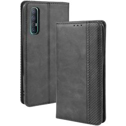 Mobigear Sensation OPPO Reno 3 Pro Hülle Klapphülle Geldbörse - Schwarz