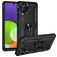 Mobigear Armor Ring Samsung Galaxy A22 4G Hülle Hardcase Backcover Stoßfest mit Ringhalter - Schwarz