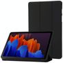 Mobigear Tri-Fold Gel Samsung Galaxy Tab S11 TPU / Kunstleder Klapphülle - Schwarz