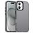 Mobigear Crystal iPhone 18 Hülle Hardcase Backcover - Schwarz