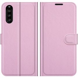 Mobigear Classic Sony Xperia 10 III Hülle Klapphülle Geldbörse - Pink