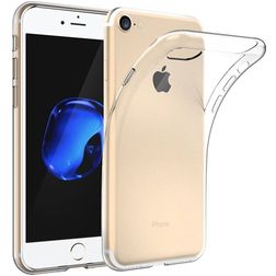Mobigear Ultra Thin Durchsichtig iPhone 8 Hülle Flexibles TPU Extra Dünn Backcover - Transparent