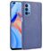 Mobigear Croco OPPO Reno 4 Hülle Hardcase Backcover - Blau