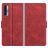 Mobigear Slim Magnet TCL 20L Hülle Klapphülle Geldbörse - Rot