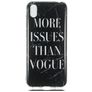 Mobigear Marble Huawei Y5 (2019) Hülle Flexibles TPU Backcover - Schwarz