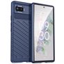 Mobigear Groove Google Pixel 6a Hülle Flexibles TPU Backcover - Blau