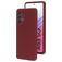 Mobiparts Samsung Galaxy A53 Silikon Hülle Backcover - Plum Red