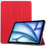 Mobigear Tri-Fold iPad Air 11 Zoll (2025) Hülle Klapphülle - Rot