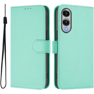 Mobigear Urban Wallet Samsung Galaxy S25 Edge Hülle Klapphülle Geldbörse - Grün