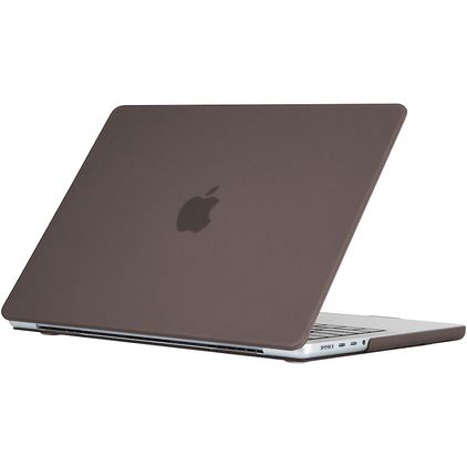 Mobigear Matte MacBook Pro 16 Zoll (2021-2026) Hardcase Hülle MacBook Case - Grau - Model A2485 / A2780 / A2991 / A3186 / A3428 / A3429