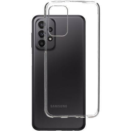 Mobiparts Classic Durchsichtig Samsung Galaxy A23 Hülle Flexibles TPU Backcover - Transparent