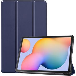 Mobigear Tri-Fold Samsung Galaxy Tab S6 Lite Hülle Klapphülle - Dunkelblau
