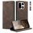CaseMe 013 OnePlus 15 Hülle Klapphülle Geldbörse - Coffee
