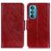 Mobigear Classy Motorola Edge 30 Hülle Klapphülle Geldbörse - Rot