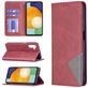 Mobigear Rhombus Slim Samsung Galaxy A13 5G Hülle Klapphülle - Rot