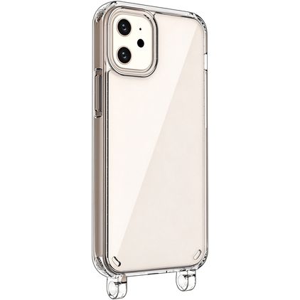 Mobigear Mix & Match Transparent iPhone 12 Mini TPU (flexibel) Handykette - Transparent