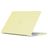 Mobigear Cream Matte MacBook Pro 16 Zoll (2021-2026) Hardcase Hülle MacBook Case - Gelb - Model A2485 / A2780 / A2991 / A3186 / A3428 / A3429