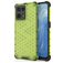 Mobigear Honeycomb OPPO Reno 7 4G Hülle Hardcase Backcover Stoßfest - Grün