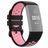 Mobigear Sport Plus Buckle Silikon Fitbit Charge 3 Armband Dornschließe - Schwarz / Pink